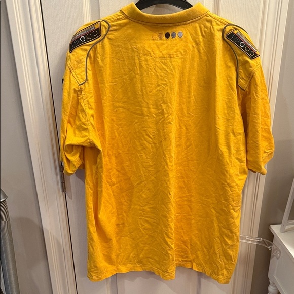 COOGI Yellow and Black Polo Shirt for Men - Picture 5 of 8